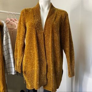 Mustard cardigan